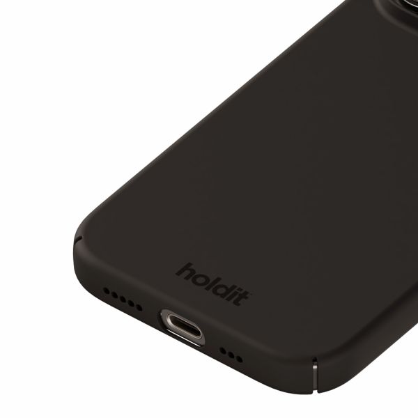 Holdit Coque Slim Apple iPhone 16 Pro Max - Noir