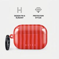 Burga Coque rigide Apple AirPods Pro 2 - Pomegranate