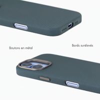 Accezz Coque arrière Mesh avec MagSafe Apple iPhone 17 - Bleu foncé