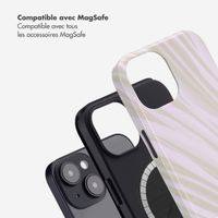 Selencia Coque arrière Vivid avec MagSafe Apple iPhone 14 - Nature Light Brown