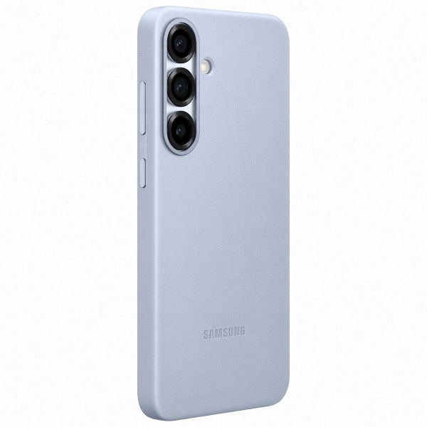 Samsung Original Coque KindSuit en Cuir Végan Samsung Galaxy S25 Plus - Bleu clair