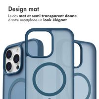 imoshion Coque Color Guard avec MagSafe Apple iPhone 15 Pro Max - Bleu foncé