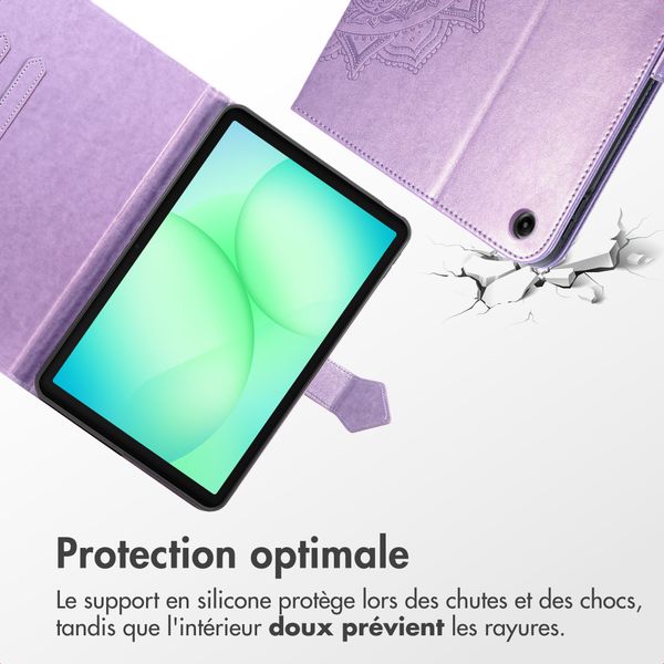 imoshion Coque tablette Samsung Galaxy Tab A11 Plus - Lilas