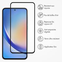 Accezz Protecteur d'écran intégral triple résistance avec applicateur Samsung Galaxy A55 (5G) / A35