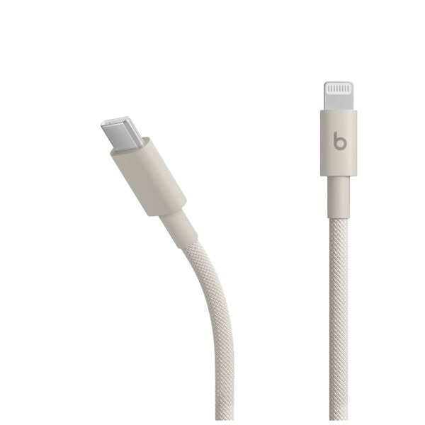 Beats Câble USB-C vers Lightning tressé - 1,5 mètre - Surge Stone