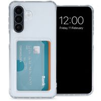 imoshion Coque silicone avec porte-cartes Samsung Galaxy A27 (5G) - Transparent