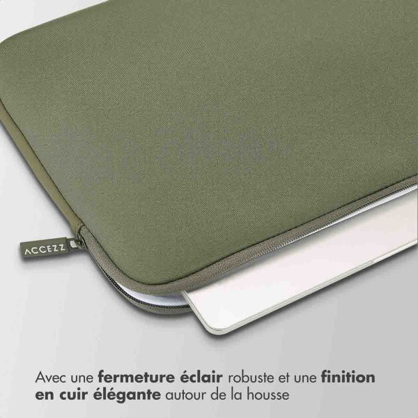 Accezz Pochette ordinateur 15-16 pouces - Vert