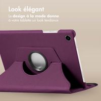 imoshion Coque tablette rotatif à 360° Samsung Galaxy Tab A8 - Violet