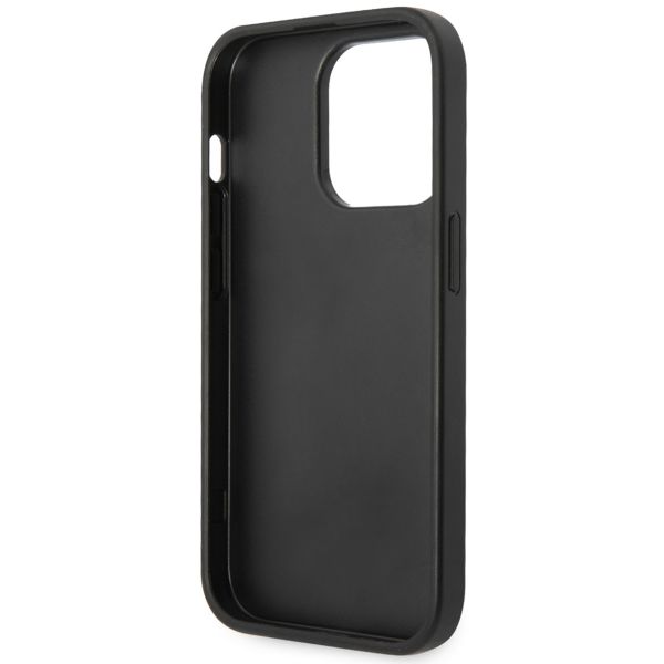Guess Coque 4G Metal Logo Backcover Apple iPhone 14 Pro - Gris