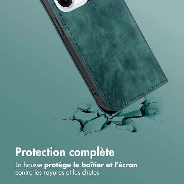 imoshion Étui de téléphone portefeuille Slim Oppo Reno15 F (5G) - Vert