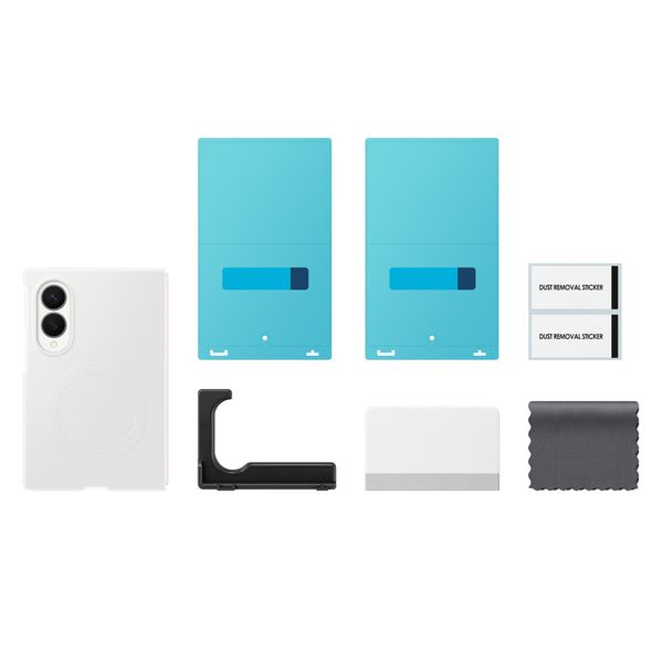 Samsung Coque Silicon Magnet Samsung Galaxy Z Fold 8 - White