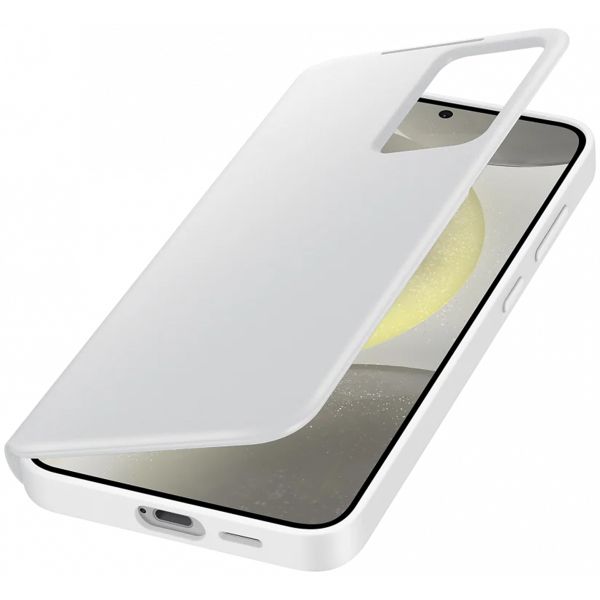Samsung Original Coque S View Samsung Galaxy S24 Plus - White