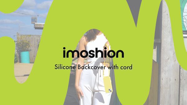 imoshion Coque en silicone avec cordon Samsung Galaxy A27 (5G) - Noir