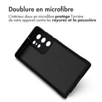 imoshion EasyGrip Backcover Samsung Galaxy S22 Ultra - Noir