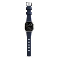 Nomad Bracelet robuste FKM Apple Watch | 44/45/46/49 mm - Argent / Bleu