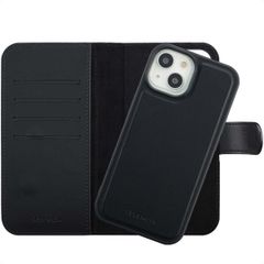 Selencia Étui portefeuille amovible Olyn avec MagSafe Apple iPhone 15 - Noir