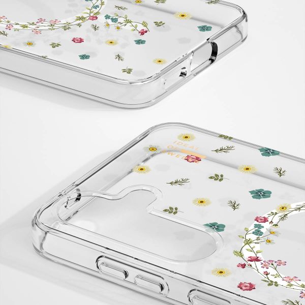 iDeal of Sweden Coque Clear MagSafe Samsung Galaxy S25 / S24 - Petite Floral