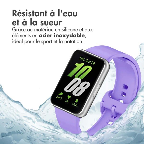 imoshion Bracelet silicone Samsung Galaxy Fit 3 - Lilas