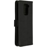 imoshion Étui de télephone portefeuille de luxe Xiaomi Redmi Note 9 - Noir
