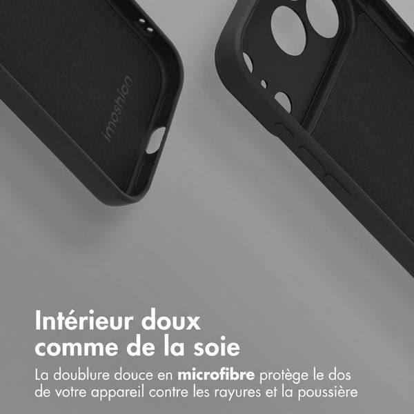 imoshion Coque Couleur avec MagSafe Apple iPhone 18 Pro Max / 17 Pro Max - Noir