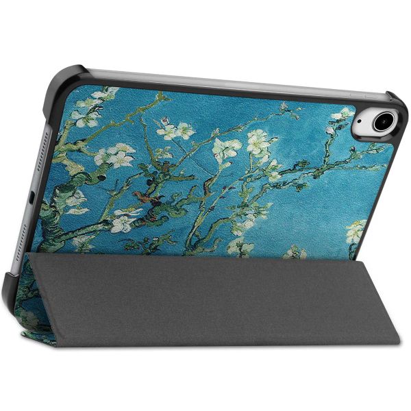 imoshion Coque tablette Design Trifold Apple iPad Mini 7 (2024) / iPad Mini 6 (2021) - Green Plant