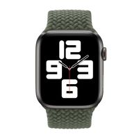 Apple Bracelet Solo tressé Apple Watch | 38/40/41/42 mm - Taille 4 - Inverness Green