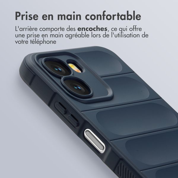imoshion EasyGrip Backcover Oppo A6x (4G/5G) - Bleu foncé