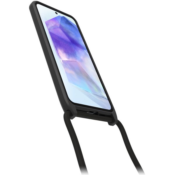 OtterBox Coque arrière React Necklace Samsung Galaxy A55 - Noir
