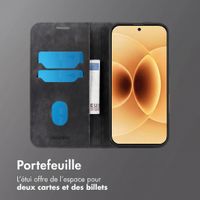imoshion Étui de téléphone portefeuille Slim Xiaomi 17 - Noir