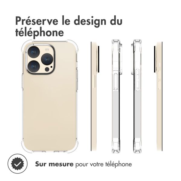 imoshion Shockproof Case Apple iPhone 15 Pro - Transparent