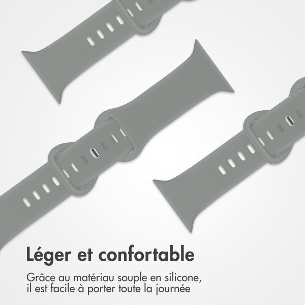 imoshion Bracelet en silicone⁺ Google Pixel Watch 3 / 4 (45 mm) - Taille S - Gris