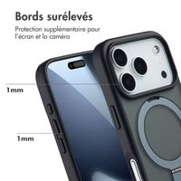 Accezz Coque Ring Stand avec MagSafe Apple iPhone 17 Pro - Noir