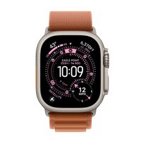Apple Bracelet Alpine Loop Apple Watch | 44/45/46/49 mm - Taille L - Terracotta / Black Titanium