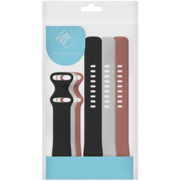 imoshion Bracelet silicone multipack Fitbit Versa 4 / 3 / Sense (2) - Multicolore