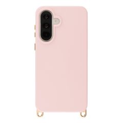 Selencia Coque arrière Rivièra avec MagSafe avec crochets amovibles Samsung Galaxy A36 / A56 - Sorbet Pink