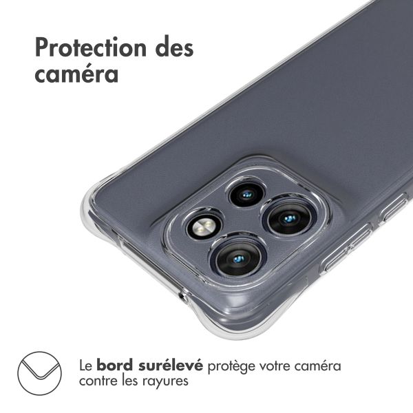 imoshion Shockproof Case Motorola Thinkphone 25 / Edge 50 Neo / Edge 60 Neo - Transparent