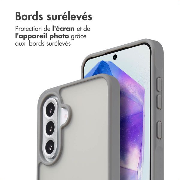imoshion Coque Color Guard Samsung Galaxy A36 / A56 - Gris