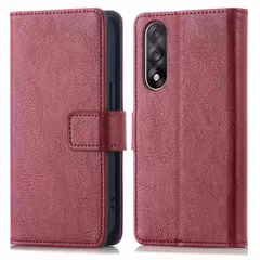 imoshion Étui de télephone portefeuille de luxe OnePlus Nord 5 - Bordeaux