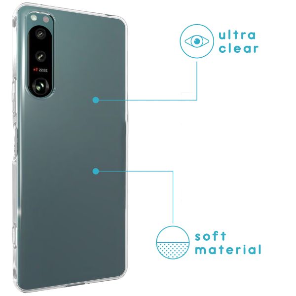 imoshion Softcase Back Cover Sony Xperia 5 IV - Transparent