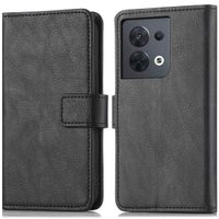 imoshion Étui de télephone portefeuille de luxe Oppo Reno 8 5G - Noir