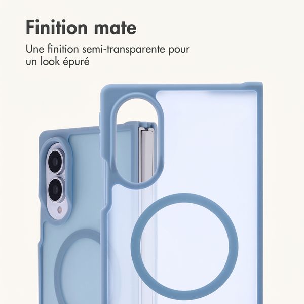imoshion Coque Color Guard avec MagSafe Samsung Galaxy Z Fold 8 - Bleu clair