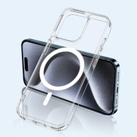 imoshion Coque arrière de protection avec MagSafe Apple iPhone 15 Pro - Transparent