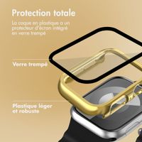 imoshion Coque rigide brillante à couverture complète Apple Watch 4 / 5 / 6 / SE - 40 mm - Doré