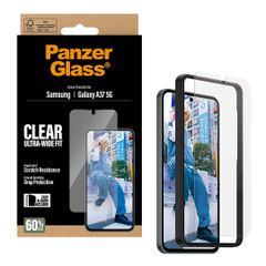 PanzerGlass Protection d'écran Ultra-Wide Fit Anti-bactérienne avec applicateur Samsung Galaxy A37 (5G)
