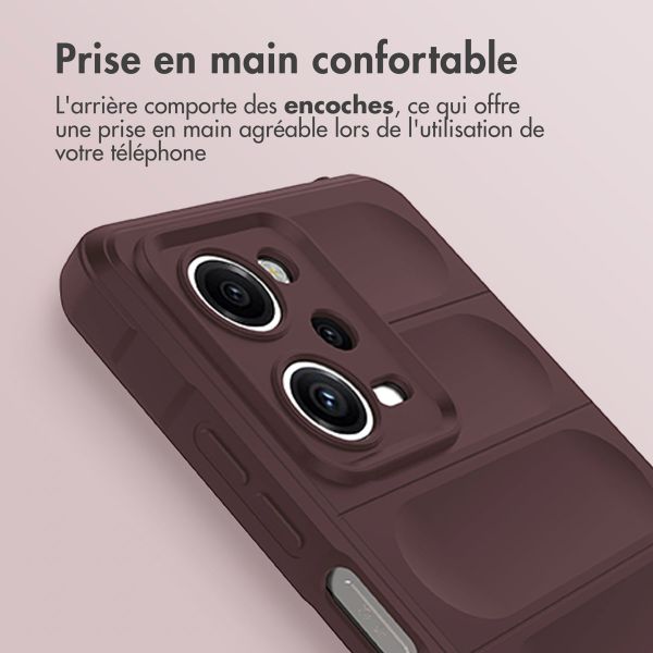 imoshion EasyGrip Backcover Xiaomi Redmi Note 12 Pro (5G) - Aubergine