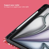 Selencia Coque tablette Vivid Apple iPad Air 11 pouces (2026) M4 / (2025) M3 / (2024) M2 / Air 5 (2022) / Air 4 (2020) - Wild Spots Lipstick