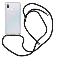 imoshion Coque arrière transparente avec cordon Samsung Galaxy A40 - Noir