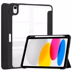 imoshion Coque tablette rigide Trifold Apple iPad 11 (2025) 11 pouces A16 / iPad 10 (2022) 10.9 pouces - Noir