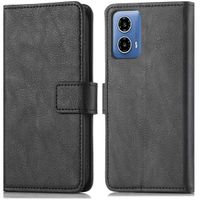 imoshion Étui de télephone portefeuille de luxe Motorola Moto G34 - Noir