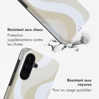 Selencia Coque arrière Vivid Samsung Galaxy A37 (5G) - Desert Waves Beige